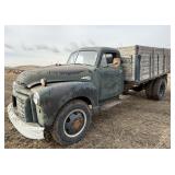 1952 GMC 9783 S/A Grain Truck