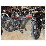 Totguard electric bike partially disassembled
