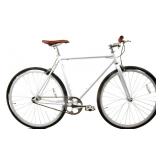 Loco Fixie Bike 58CM Hi-Tensile Series White