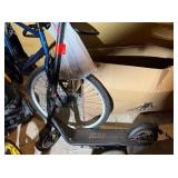 JCSD electric scooter comes with a charger