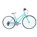 City X Step-Thru 21S Bike 14' Teal
