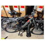 Urtopia electric bike partially disassembled