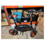 Jetson electric bike turns on