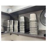 (57) stainless steel food storage containers