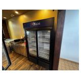 Pepsi bottom mount glass door fridge CD45 ï¿½ HC
