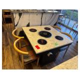 Cenhot Commercial Korean barbecue grill table