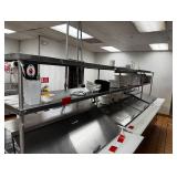 14 foot long stainless steel shelf