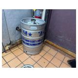 Sapporo draft keg empty