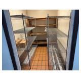 (2) wire Metro racks 6 feet long