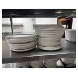 (24) standard dinner plates
