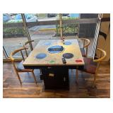 Cenhot Commercial Korean barbecue grill table