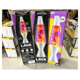 (3) schylling lava lamp 2125 new