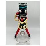 Pickle Rick bong thick glass