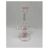 Pink Phoenix star glass bong 10 inches tall new