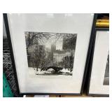 Pair of framed print approximately 12 x 9