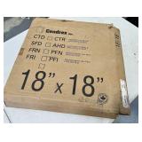 Cendrex 18' x 18' PFN wall cover open box