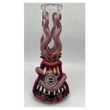 Sea creature bong thick glass