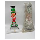 (2) elf bong thick glass