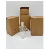 (3) clear ash catchers glass new