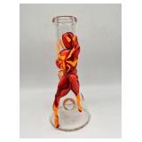 Spider-Man bong thick glass