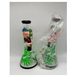 (2) Popeye bongs thick glass
