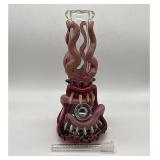 Sea creature bong thick glass