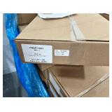 (2) cases of white mailers 19' x 24' poly mailer