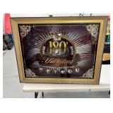 Yuengling 180th anniversary framed artwork