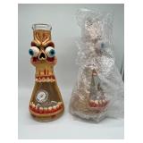 (2) angry bong thick glass