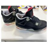 Air Jordan four black cement used