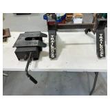 Fifth wheel hitch receiver trail boss used