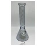 Etched glass bong