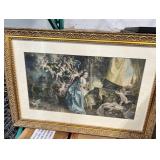 Woman with piano romantic style picture