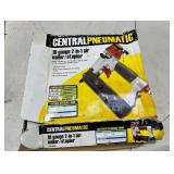 Central pneumatic 18 gauge two in one air nailer