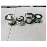 (4) new rolls of wire