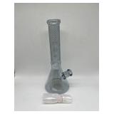(5) etched glass bongs thick glass