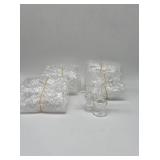 (6) mini glass rig approximately 4.5 inches tall