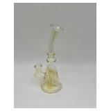 (3) yellow glass dab rig