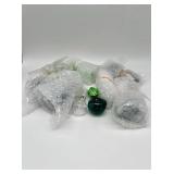 (9) glass/ceramic pipes different designs