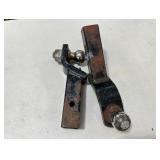 (2) hitches with balls