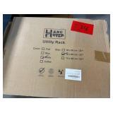 (2) hangover utility rack white 50 x 80 cm