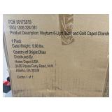 Weyburn 6 light chandelier