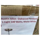 Austin Allen Oakwood pendant light 9D330A