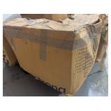 Box of assorted hotel linens