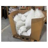 Gaylord (pallet box) of pillows sheets and towels