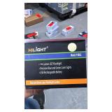 Hi light blue and green laser, flashlight combo,