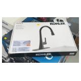 Kohler Guild pull down kitchen faucet matte Black
