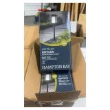 (4) Dothan LED pathway light 35 lumens black