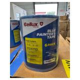 (75) Cellux blue painters tape 6 pack .94