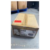 VIGO Giralda Gothic Oval Concrete Vessel